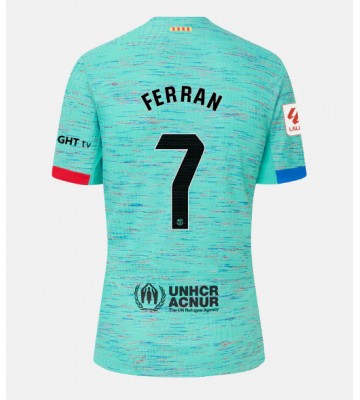 Barcelona Ferran Torres #7 Koszulka Trzecich 2023-24 Krótki Rękaw